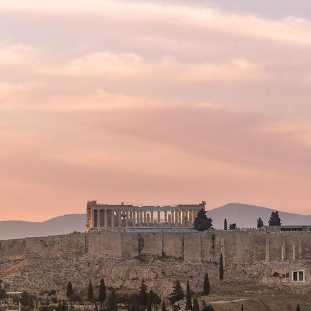 Sunny Penthouse W/ Acropolis View Next To Metro Apartment Athens Exterior photo