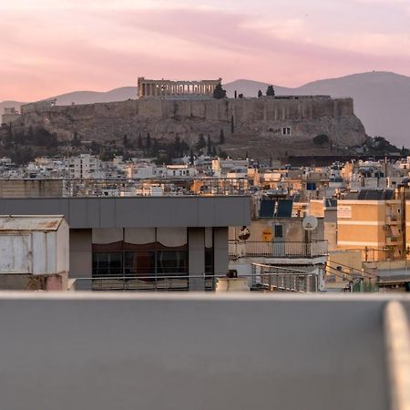 Sunny Penthouse W/ Acropolis View Next To Metro Apartment Athens Exterior photo