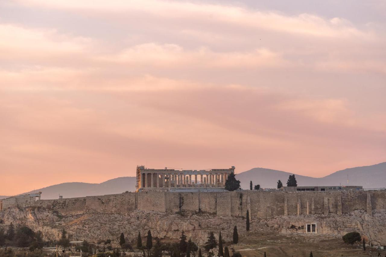 Sunny Penthouse W/ Acropolis View Next To Metro Apartment Athens Exterior photo