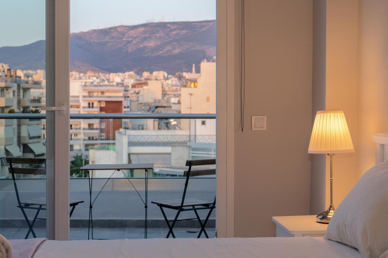 Sunny Penthouse W/ Acropolis View Next To Metro Apartment Athens Exterior photo